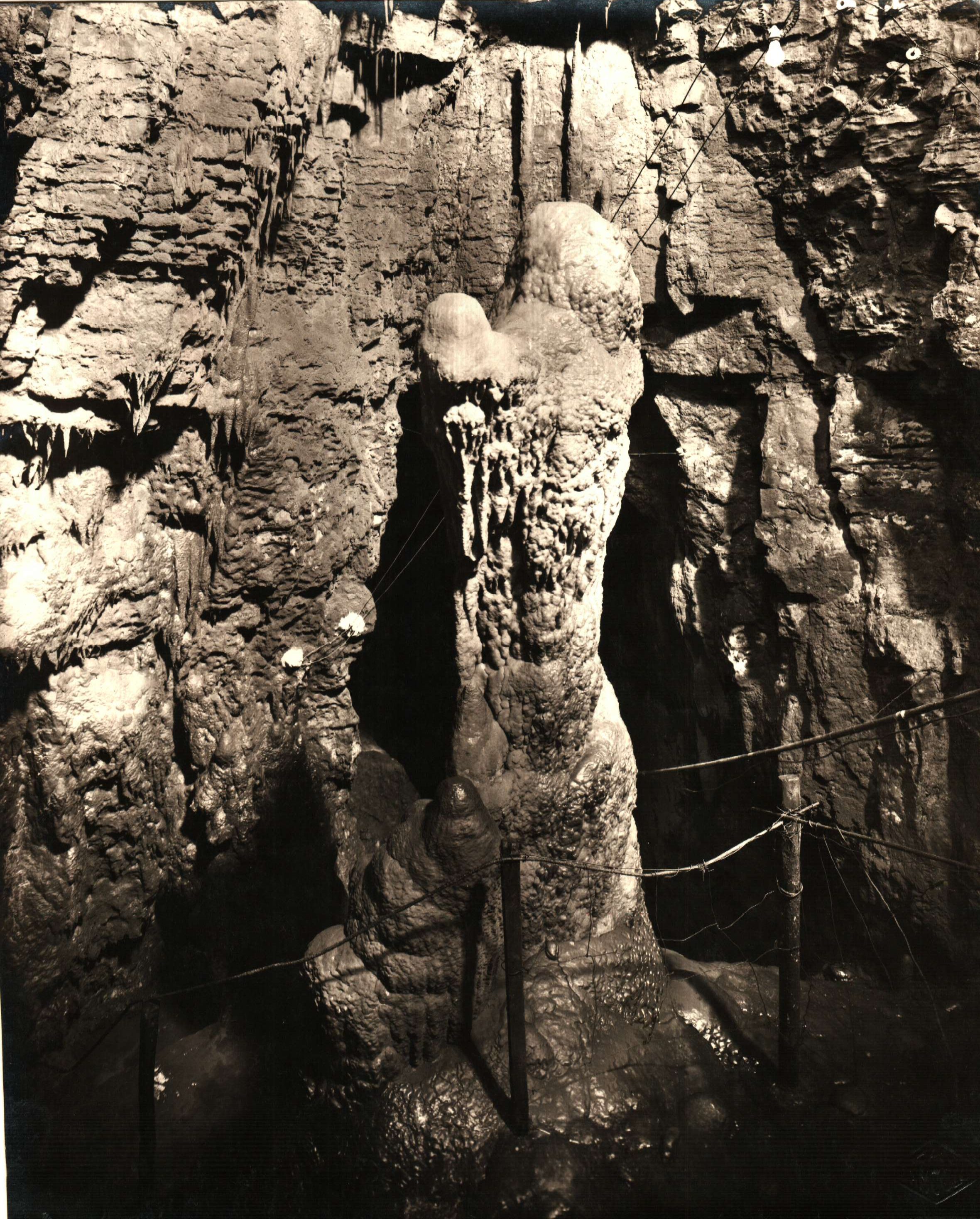 Stalagmite della Grotta della Madonna